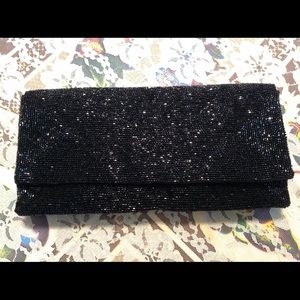 Beautiful Black Beaded Bag